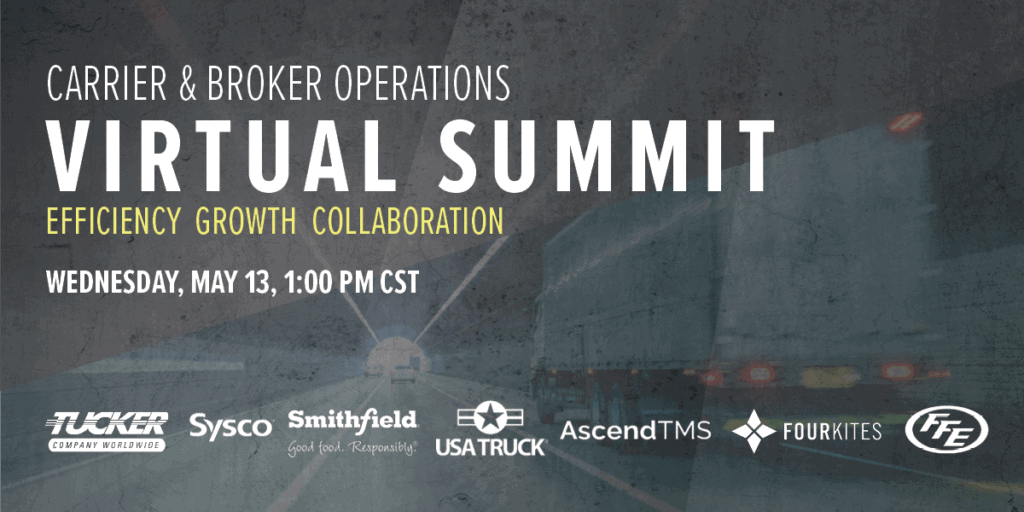 Carrier Broker Operations Virtual Summit - FourKites | Real-Time ...