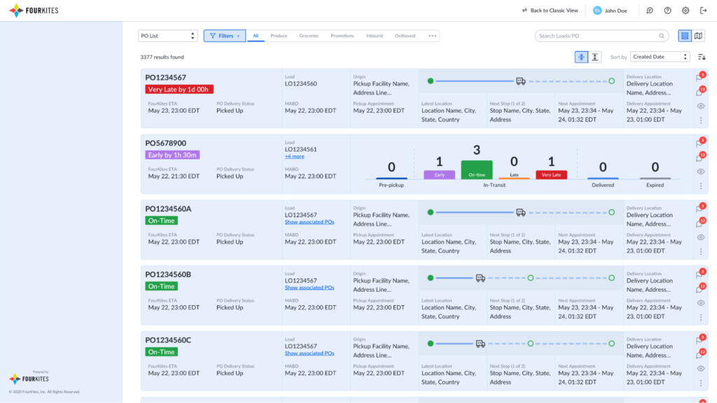 Order Lifecycle Visibility 