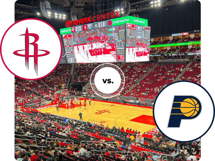 FourKites Game Time | Houston Rockets vs. Indiana Pacers